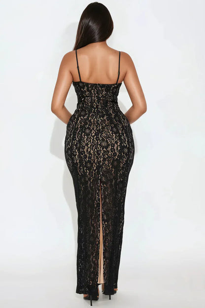 Mia - Robe Bustier en Dentelle