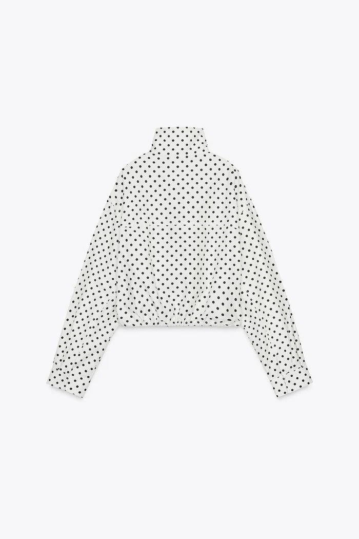 Lina - Veste à pois