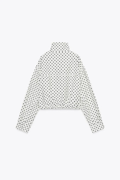 Lina - Veste à pois