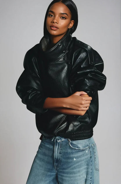 Carla - Chaqueta de cuero