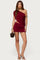 Téa - Robe mini asymétrique