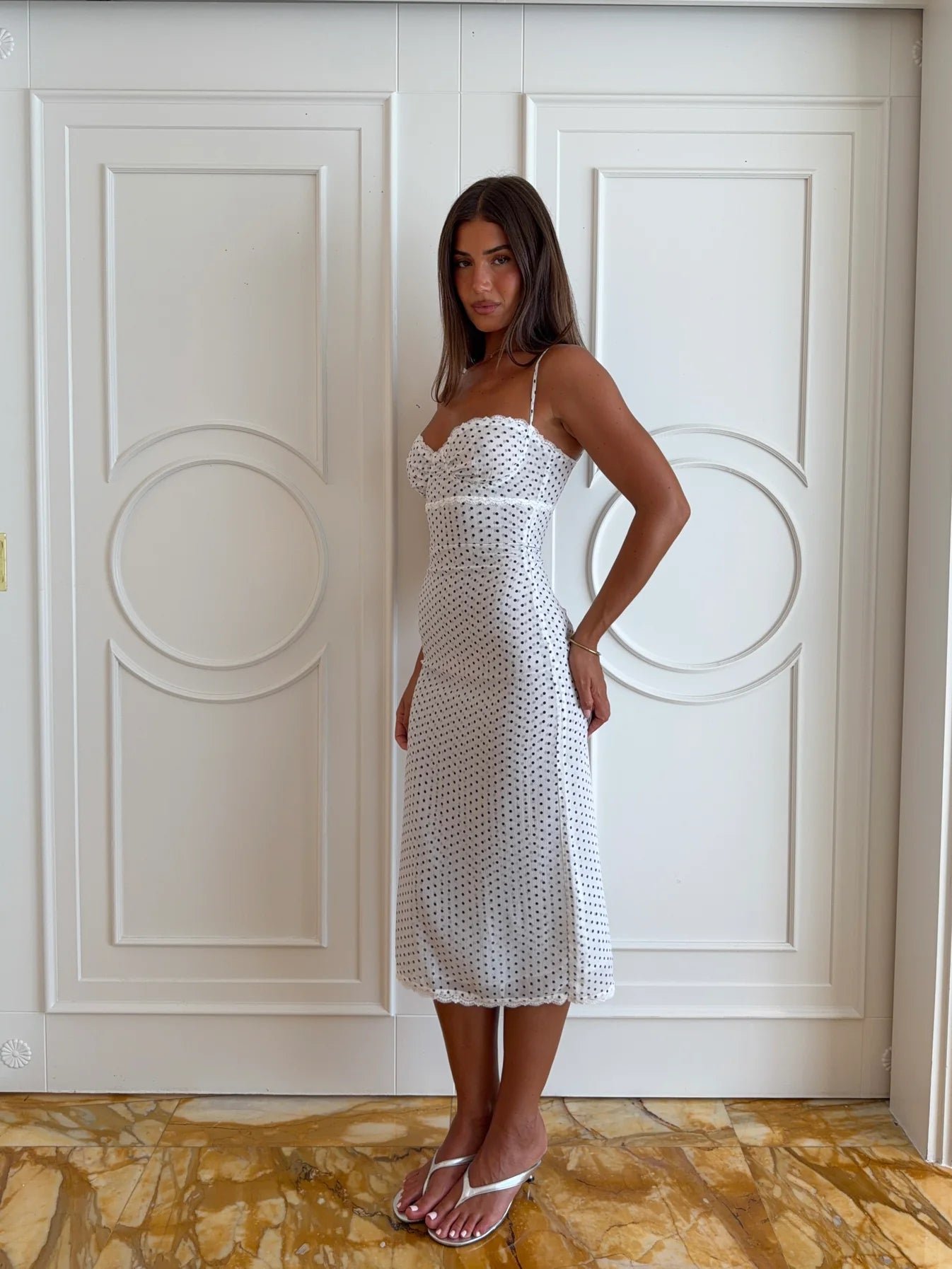 Sonia – Robe à pois