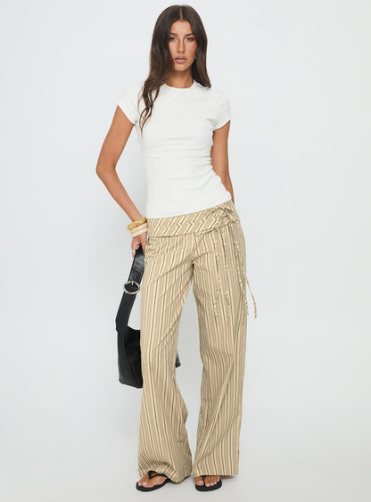 Linea Luxe - Pantalones de rayas