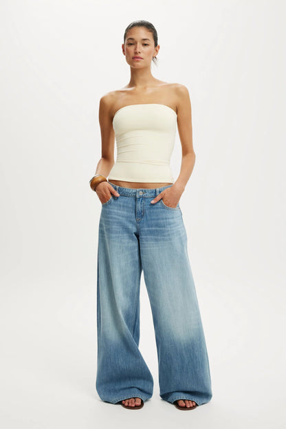 Luna - Jeans à jambes larges