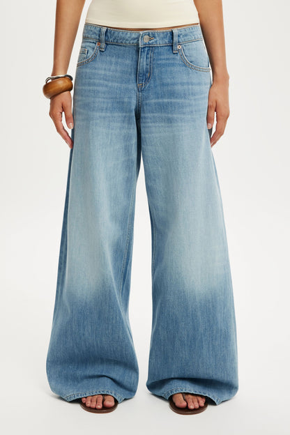 Luna - Jeans à jambes larges