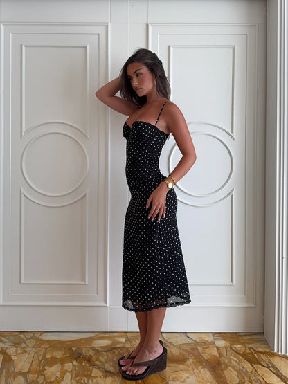 Sonia – Robe à pois