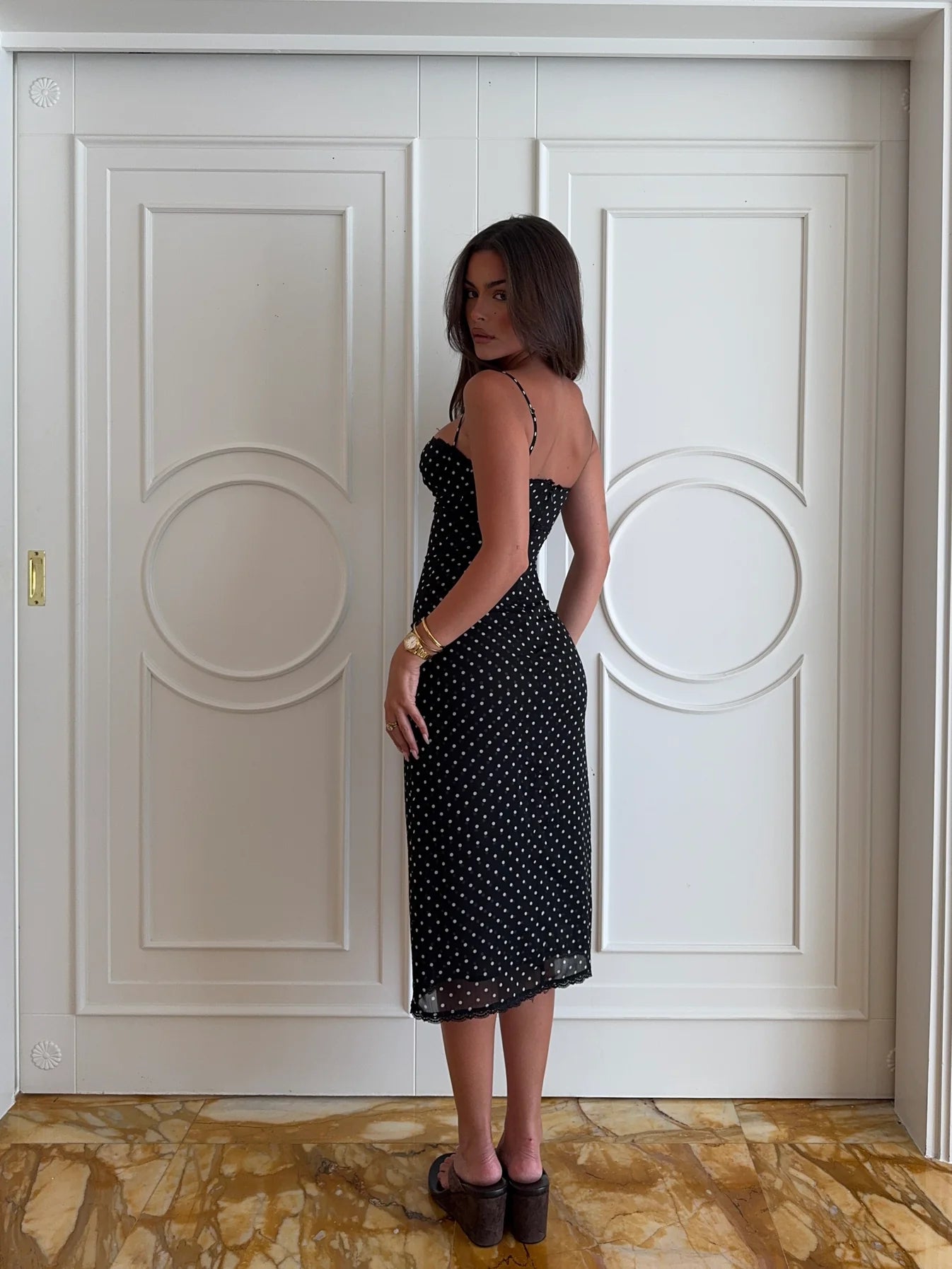 Sonia – Robe à pois