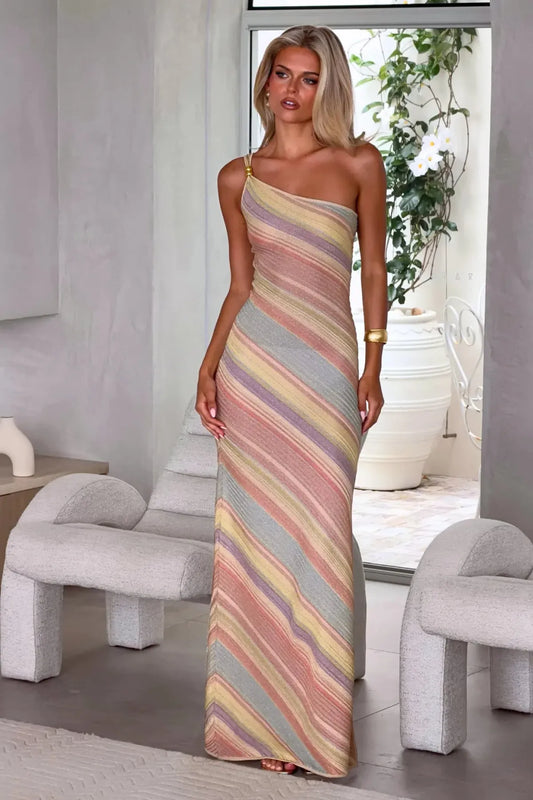 KAYA – Robe longue coloré